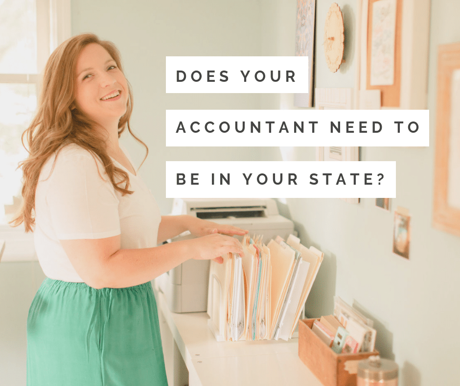 Does your accountant need to be in your state? The Accountants for