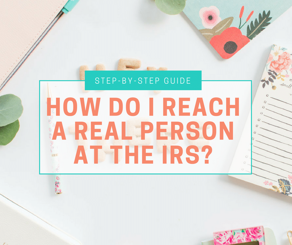 How Do I Reach A Real Person At The Irs Amy Northard Cpa The