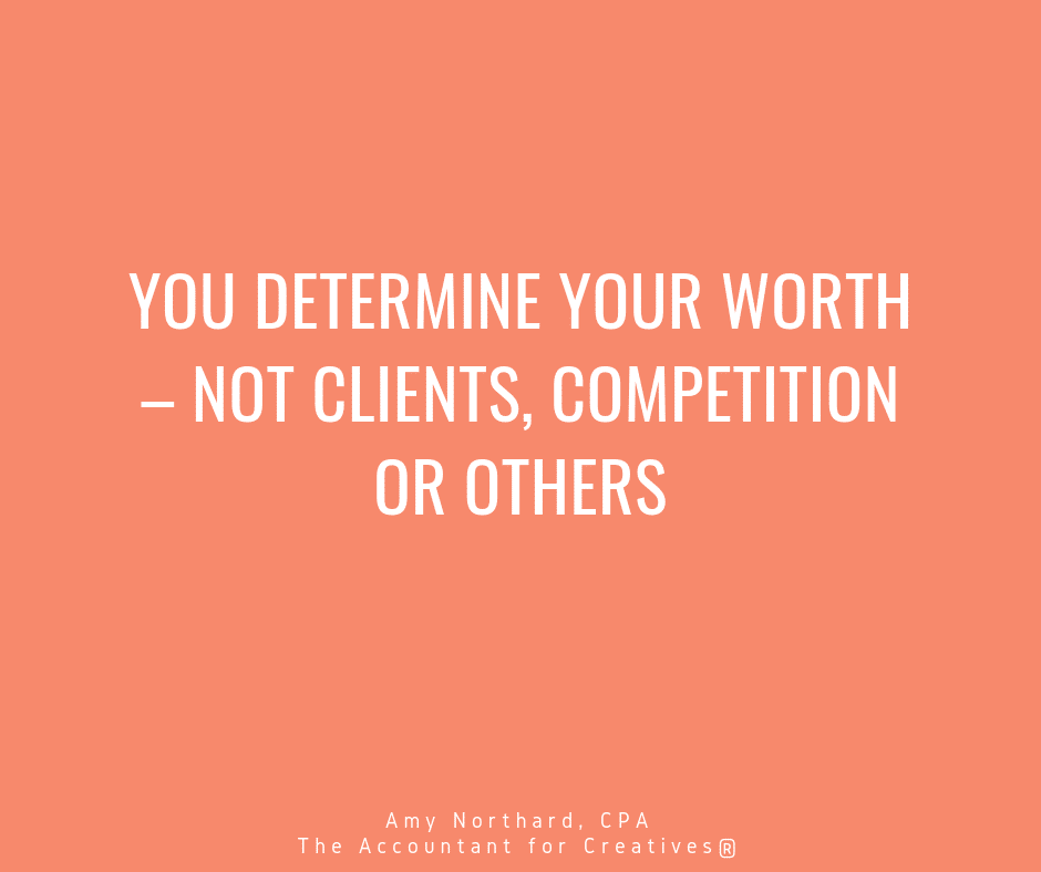 You Determine Your Worth